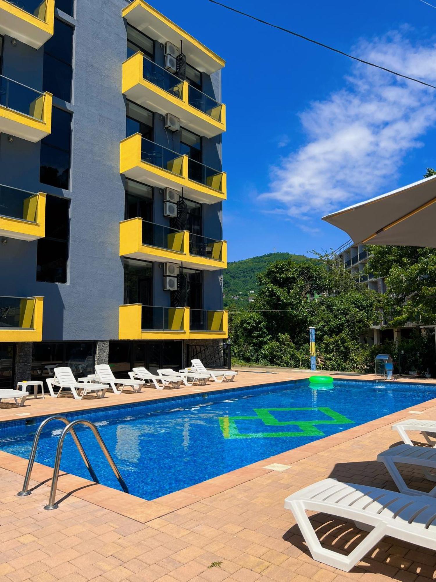 Casa Del Mar Hotel Kvariati Kültér fotó